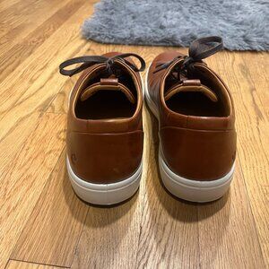 Ecco Men's Soft 7 Premier Sneakers, Size 12, Brown Leather, New but past return